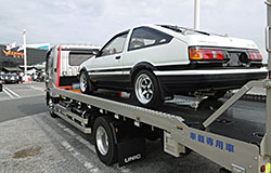 AE86���r��1600GT-APEX�𓌋���E�l�ɔ[�Ԃ������܂���