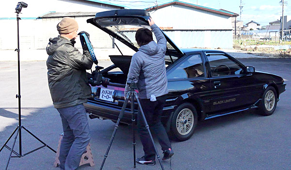 �u�n�`�}���q�[���[�v�̎�ނ��󂯂�AE86�g���m1600GT-APEX�u���b�NLTD