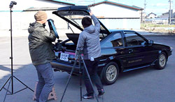 �u�n�`�}���q�[���[�v�̎�ނ��󂯂�AE86�g���m1600GT-APEX�u���b�NLTD